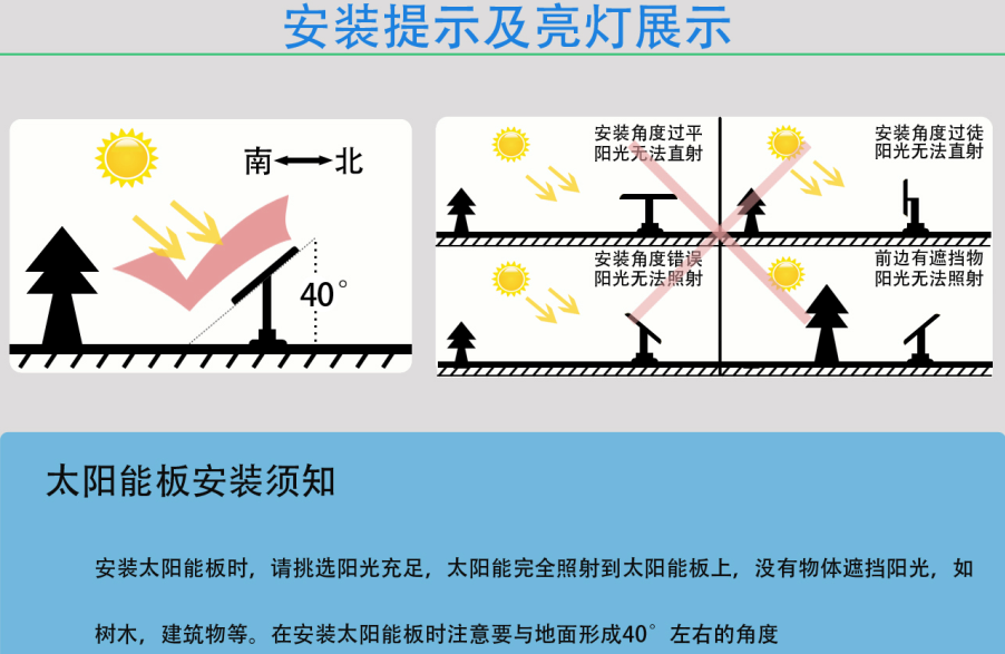 惟思太阳能路灯安装