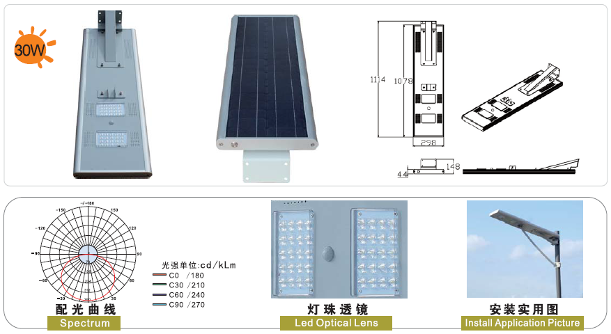 惟思太阳能路灯