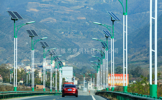太阳能路灯案例图